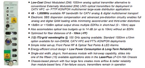 LP-OT-FF 1550nm, Olson Technology